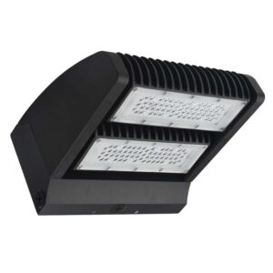 Twin LED Wall Pack 80w Rotatable