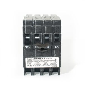 Siemens Quad 15/15/15/15 amp Circuit Breaker