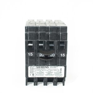 Siemens Quad 15/20/20/15 amp Circuit Breaker