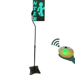 Simply Click – Wireless Controlled Standing Sign