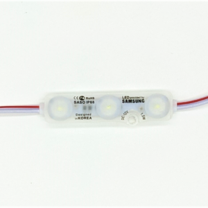 3 LED Module With Lens 1.5w, 3528SMD 12vDC